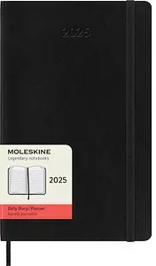 MOLESKINE Buchkalender Tageskalender 2025 schwarz
