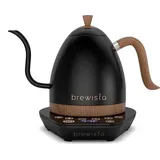 Brewista Wasserkocher Gooseneck Variable Kettle, 1 l - Matt-Schwarz - Schwarz