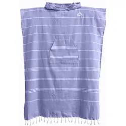 Poncho Handdoek Zomer 200 g/m2  - Blau lavendelblau 95-122cm 3-7J