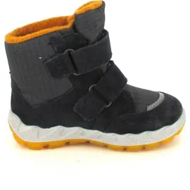 superfit Klettstiefel Grau/Gelb 28