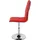 Mendler Esszimmerstuhl HWC-C41 Kunstleder rot 2er Set