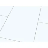 JANGAL Glanzlaminat Jangal 2935 Glanz Plain White (810x400) Stone Line 8mm Fliese