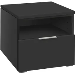 Hasena Accessoires Onia Nachttisch Holzwerkstoff 45x50x41 cm - montiert - Anthrazit
