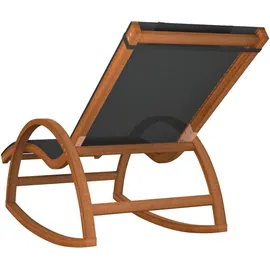 vidaXL Gartenliege 74 x 74 x 154 cm Grau