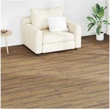 vidaXL Bodenplanken 18 pcs Walnussbraun 2,51 m2 PVC