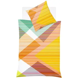 Traumschlaf Wellingborough sweet mango Gelb 200 x 220 cm + 2 x 80 x 80 cm