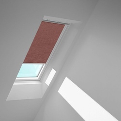 VELUX Rollo Rosenholz 4168, 55x118 cm (C06), Aluminiumschiene,GGU,Solar,VELUX