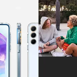 SPIGEN Galaxy A55 5G Ultra Hybrid Hülle transparent