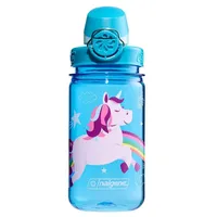 Nalgene OTF Kids Sustain Kindertrinkflasche mit Motiv, 350ml, blau