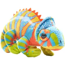 Wild Republic Pocketkins Eco Chamäleon, Plüschtier, 12 cm, Plüschspielzeug, Hergestellt aus recycelten Materialien, Umweltfreundlich