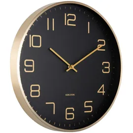 Karlsson Elegance Glow 40,00 cm 40-001 schwarz/gold