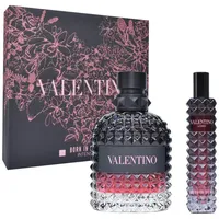 Valentino Duft-Set Uomo Born in Roma Intense Eau de Parfum 50 ml + Travel Stick 10 ml