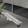luxebath Duschrinne 60 cm 2in1 befliesbar Edelstahl Silber