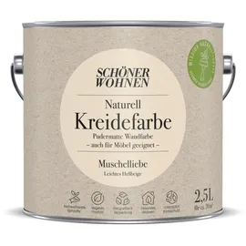 Schöner Wohnen Naturell Kreidefarbe Muschelliebe beige matt 2,5 l