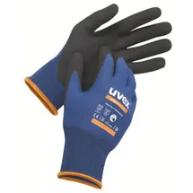 Uvex athletic lite ESD Montagehandschuh blau/schwarz 12 - 6003512 - blau/schwarz