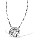 goldmaid Kette mit Anhänger weiß / Silber