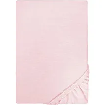 biberna 0077155 Jersey 180 x 200 - 200 x 200 cm hellrosa
