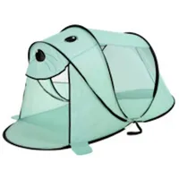 Mojawo Kinder Pop-Up Strandmuschel Strandzelt Sichtschutz Zelt Türkis UV