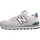 New Balance 574 Herren Weiß/Silber 42