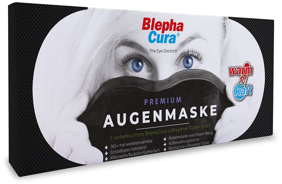 Blephacura The Eye Doctor Augen-Wärme-Maske Maske 1 St 1 St Maske