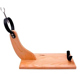 EDM Kiefer hell Holz Schinken Halter