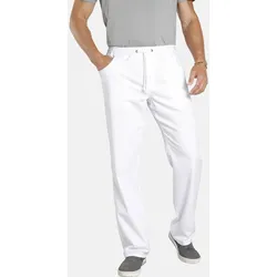 Schlupfhose JAN VANDERSTORM "Schlupfjeans DAAN", Herren, Gr. 62, weiß, Obermaterial: 100% Baumwolle CO., comfort fit lang, Hosen Schlupfhose