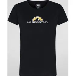 La Sportiva Brand Tee Women black (K00K00) XXS