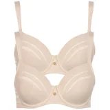 LISCA Alegra Bügel-BH 2er Pack beige 95