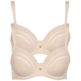LISCA Alegra Bügel-BH 2er Pack beige 95