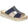 Gabor Sandalen Sandaletten Glamour Pantoletten Glitzer 63.721.16 63.721.16 in blau 42