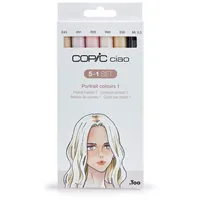 Copic Ciao 5 + 1 Set Hautfarben