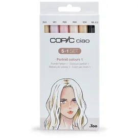 Copic Ciao 5 + 1 Set Hautfarben