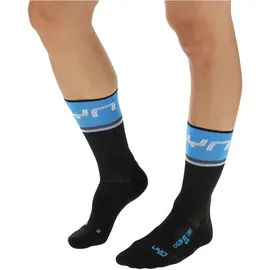 Uyn Cycling One Light Fahrradsocken Herren B040 black-cobalt blue 42-44