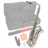 Steinbach Saxophon Bb Tenorsaxophon Silber mit hohem FIS inkl. Koffer