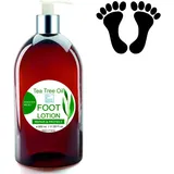bleu & marine Bretania Ultra Feuchtigkeitsspendende Reparaturcreme für Füße mit Teebaumöl 500 ml