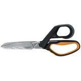 Fiskars Hochleistungsschere, Bis zu 30% mehr Kraft, Länge 21 cm, Langlebiger rostfreier Stahl/Kunststoff, Schwarz/Orange, PowerArc, 1027204