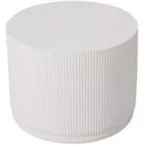 Boltze Couchtisch Flippo, Ø 50 cm, Höhe 38 cm, Hellgrau