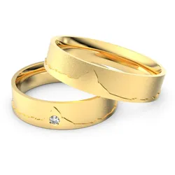 Trauringe Matterhorn 333er Gelbgold - 0220