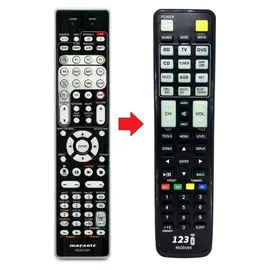 allauve Rc004sa Fernbedienung für Marantz SR6004 | SR6006