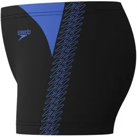 Speedo HyperBoom Splice Aquashort Schwarz/Cobalt Pop 128