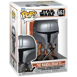 Star Wars Funko POP The Mandalorian with Darksaber #663