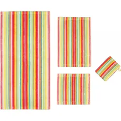 Lifestyle Tuch - multicolor 25 Streifen Saunatuch,70/140 cm