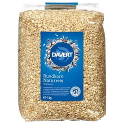 Davert - Rundkorn Naturreis 1000 g