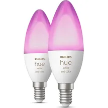 Philips Hue White & Color Ambiance E14 470 lm 5,3 W Doppelpack
