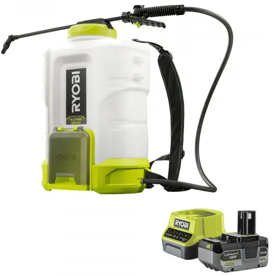 Ryobi RY18BPSB-0 - Akku-Drucksprüher mit Rückengurt - Tank 15L - 18V - 4Ah