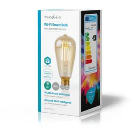 Nedis WLAN Smart LED 5W E27 warmweiß