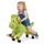 Vevor Reitpferd auf Rollen 55cm, 40kg Belastbare Stehpferd mit Soundfunktion, Spielpferd mit Weichem Sitz Griffen & 360° Lenkrollen, Grüner Dinosaurier zum Draufsitzen & Reiten für Kinder ab 3 Jahren