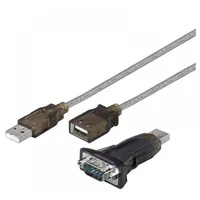 Goobay USB RS232 Konverter mini, Transparent