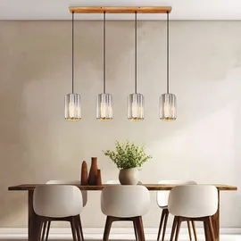 Nowa RUN 4-flg. 88 cm schwarz braun Rauch Glas Metall