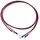 Ective H07V-K Batteriekabelsatz 6mm2 rot/schwarz M6/M8 1 Meter